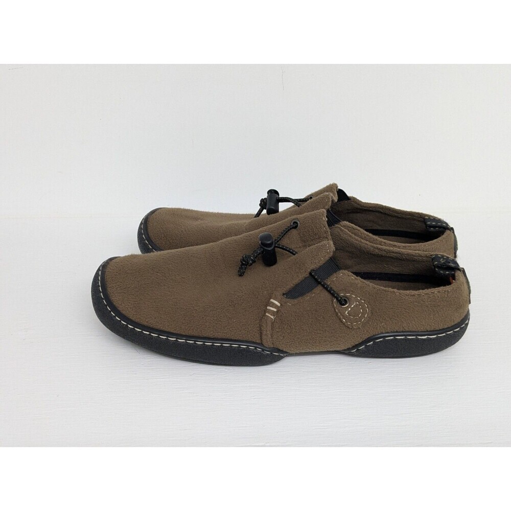 Terrasoles Shoes Mens Size 11 Brown Clog Bungee Toggle Comfort - Picture 4 of 8